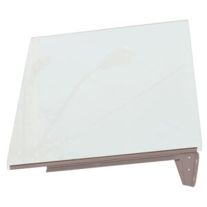 DOOR WINDOW GLASS LH W/LOWER FRAME