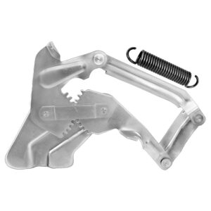 HOOD HINGE RH 55-57 W/SPRING