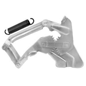 HOOD HINGE LH 55-57 W/SPRING