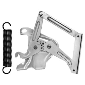 HOOD HINGE RH 58-59  W/SPRING