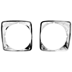 HEAD LAMP BEZEL 69-72 PAIR CHEVY
