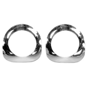 HEADLAMP BEZEL CHROME PAIR 55-57