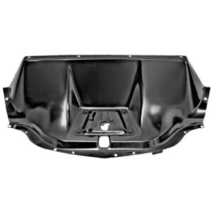 HOOD LATCH PANEL 47-53 BLACK CHEVY