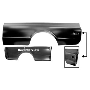 BEDSIDE LH 68-72 FLEETSIDE 8'