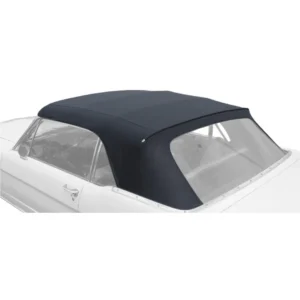 64 - 66 mustang convertible top BLACK CANVAS