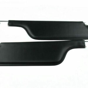 67 - 68 Mustang sunvisors black Brackets & hardware included (pair) CP - FB