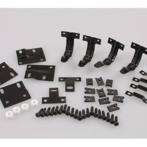 67 mustang deluxe seat back and trim hardware