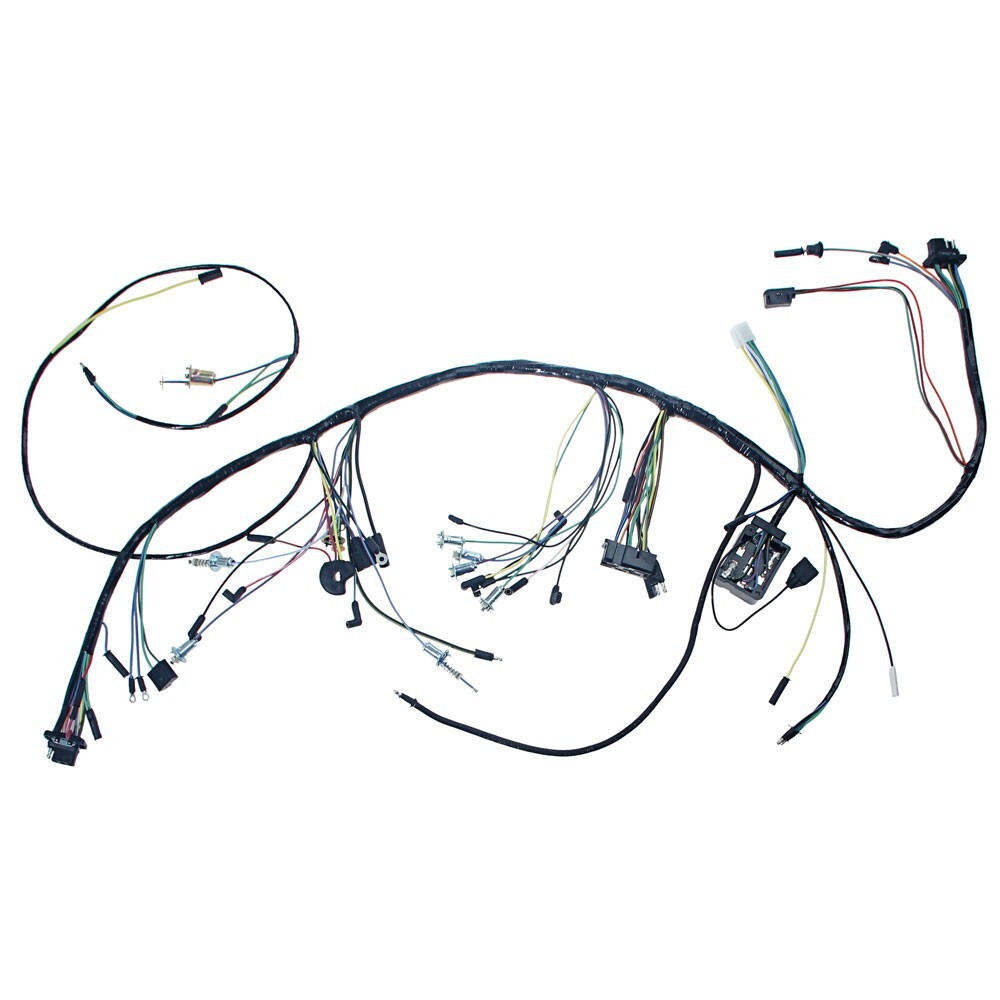 1965 Ford Mustang Dashboard Wiring Harness - Pony / GT - With ATC fuse / relay