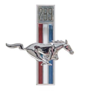 67-68 Ford Mustang Fender Emblem - Right - 289