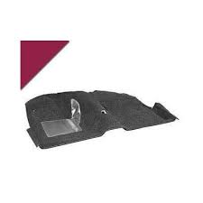 65-68 Ford Mustang Hardtop Floor Carpet - Maroon