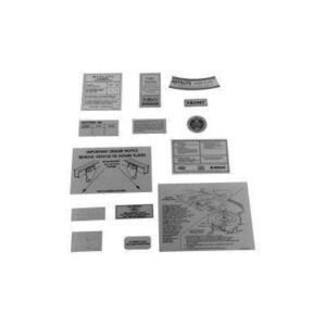 66 14 Piece Decal Kit