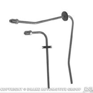 68-69 Ford Mustang Brake Hydraulic Line - Front Kit - w/ Disc Brakes