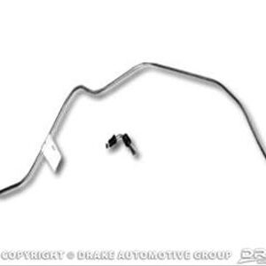 1971 Ford Mustang Brake Hydraulic Line - front to rear - w/ disc brakes