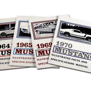 1969 Ford Mustang Technical Specification Book - Specifications and prices