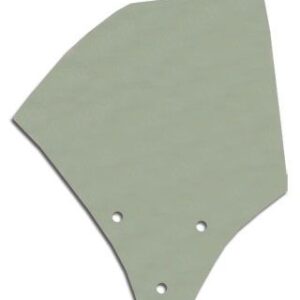 71-73 Ford Mustang Fastback Quarter Glass - Right - Green, Tinted: Yes