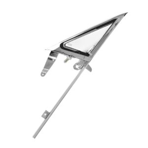 Mustang Vent Window Assembly Clear Glass Passenger Side