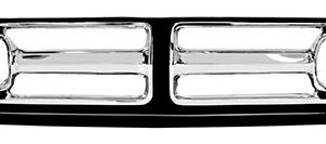 GRILLE CHROME 71-72 GMC