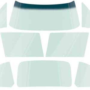 68 - 70 Charger glass set tinted